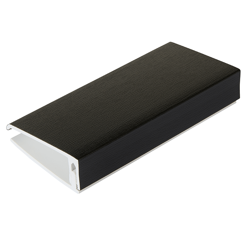 2-Part Universal Channel Cladding Trim Black Ash 5m (M/F) image